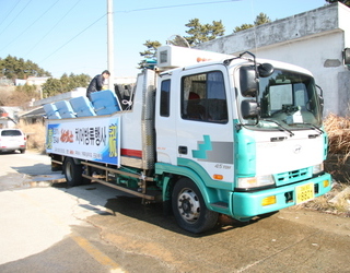 2011년 제2회 조무사 바다살리기 치어방류 행사