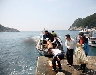 2012년 제2회 민관합동 갯바위 청소 행사~2
