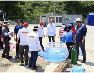 2014년 제6회 (주)조무사 바다사랑 치어방류 행사
