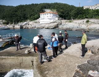 2012년 제2회 민관합동 갯바위 청소 행사
