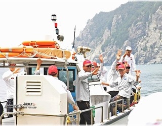 2015년 제8회 (주)조무사 바다살리기 치어방류 행사